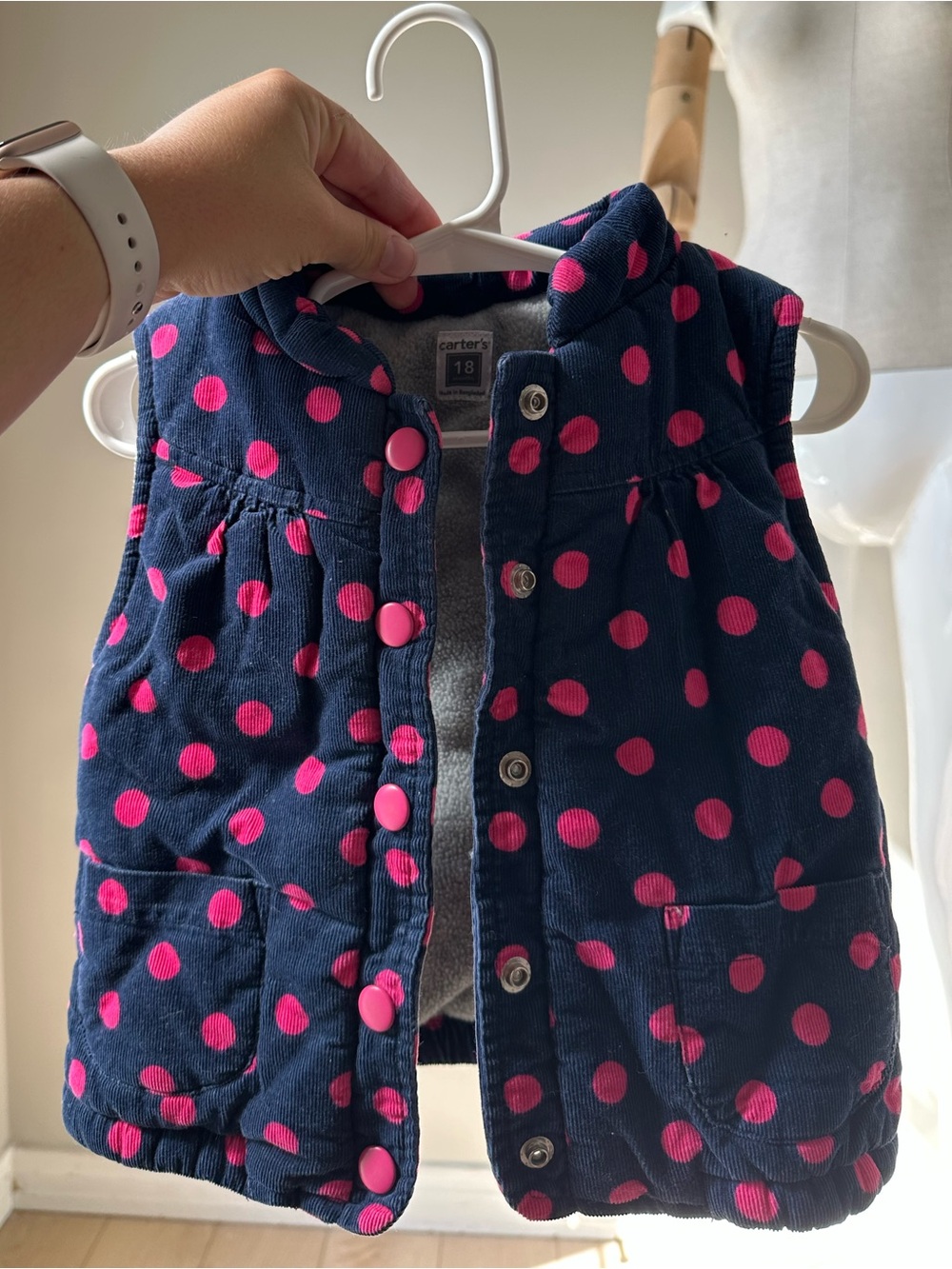 Carters baby vest 18m